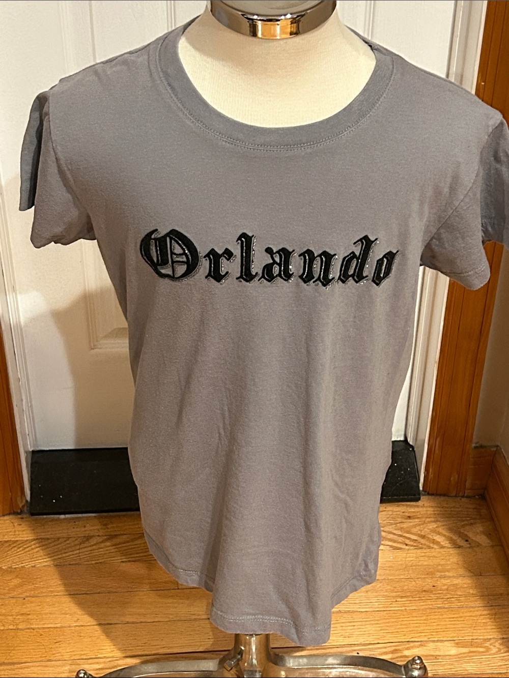 Gray 'Orlando' Graphic Tee